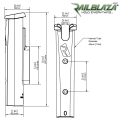 Стойка за лодка Railblaza RodStow Single BLK