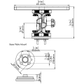 Стойка за сонар Railblaza HEXX Fish Finder Mount 11-4174-11