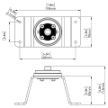 Монтажна плоча HEXX Railblaza Riser Plate 11-4218-11