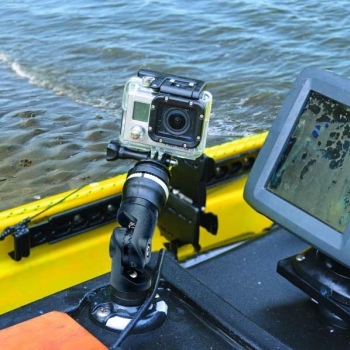 Стойка за камера Railblaza Camera Mount Kit - регулира се лесно под всякакви ъгли, точно колкото и както искате