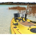 Стойка за сонар / GPS Railblaza Three Axis Platform - безкрайно удобна, лесен поглед към екрана от всеки ъгъл и позиция