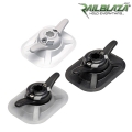 Основа за стойка с клин Railblaza CleatPort RIBMount BLK - предлага се и в бяло, и в сиво