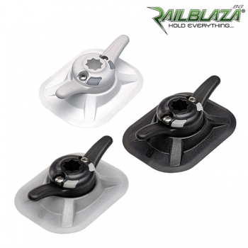 Основа за стойка с клин Railblaza CleatPort RIBMount WH - предлага се и в черно, и в сиво