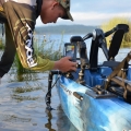 Държач за сонарна сонда Railblaza Kayak & Canoe Sounder & Transducer Mount - плитките води не са ви проблем
