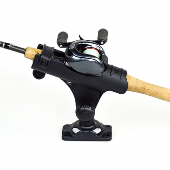Стойка за прът с основа Railblaza Rod Holder R StarPort HD Kit BLK  - с прът с мултипликатор - удобно и сигурно място за него