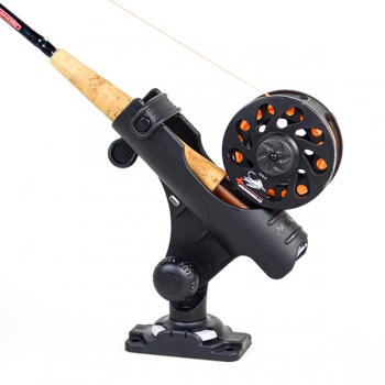Стойка за прът с основа Railblaza Rod Holder R StarPort HD Kit BLK  - здрава, надеждна, подходяща за всеки плавателен съд