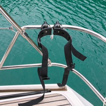 Държач за бутилка Railblaza Dive & Gas Bottle Holder - релингите са изключително подходящо място за монтаж