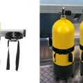 Държач за бутилка Railblaza Dive & Gas Bottle Holder - временен монтаж на алуминиев бар чрез StarPort основи