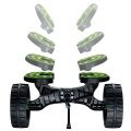 Здрав колесар за каяк C-TUG Kayak Cart с непробиваеми колела 50-0001-71 - регулиране според формата на каяка
