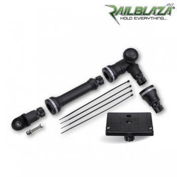 Държач за сонарна сонда с въртяща се стойка за сонар Railblaza Kayak & Canoe Sounder & Transducer Mount - 02-4060-11