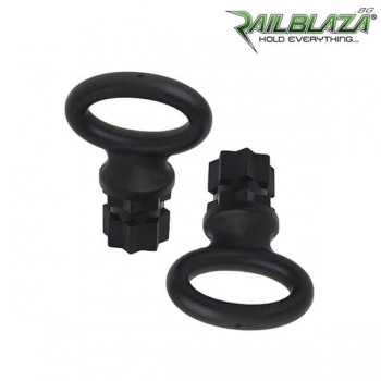 Чифт черни овални халки Railblaza WebEye30 Pair BLK - 02-4005-11-BLK