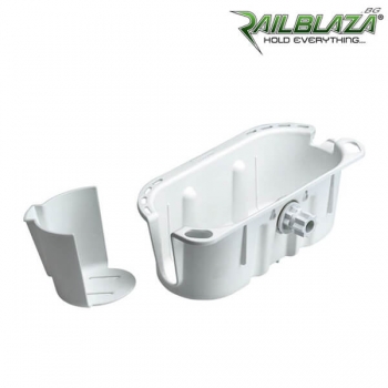 Практичен органайзер за принадлежности бял Railblaza StowPod Storage Caddy WH - 02-4040-21-WH