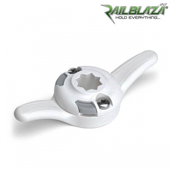 Основа за StarPort стойка с клин за въже бяла Railblaza CleatPort WH - 03-4044-21-WH