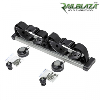 Алуминиева стойка с два държача за бутилки Railblaza TracPort Dive & Gas Bottle Holder - 04-4062-11